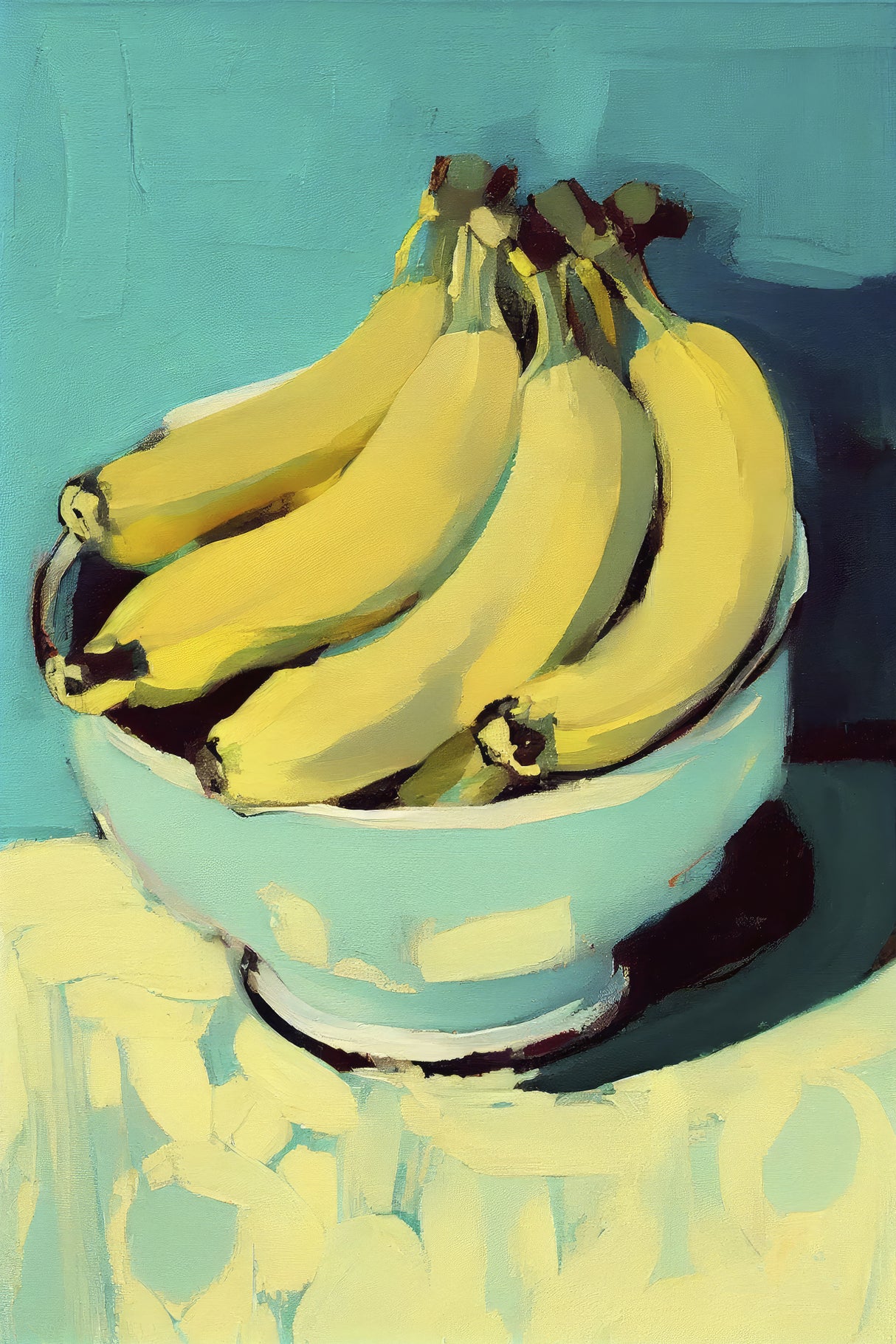 Bananas Poster och Canvastavla
