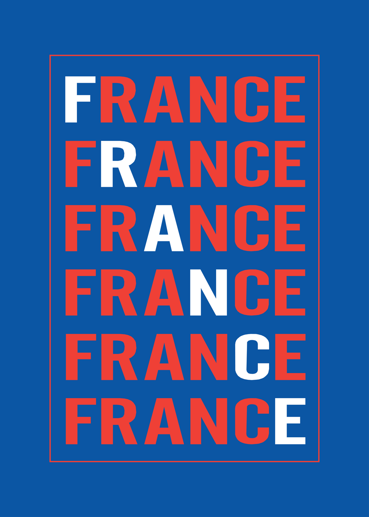 France Poster Text