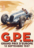 Grand Prix D_Europe Poster