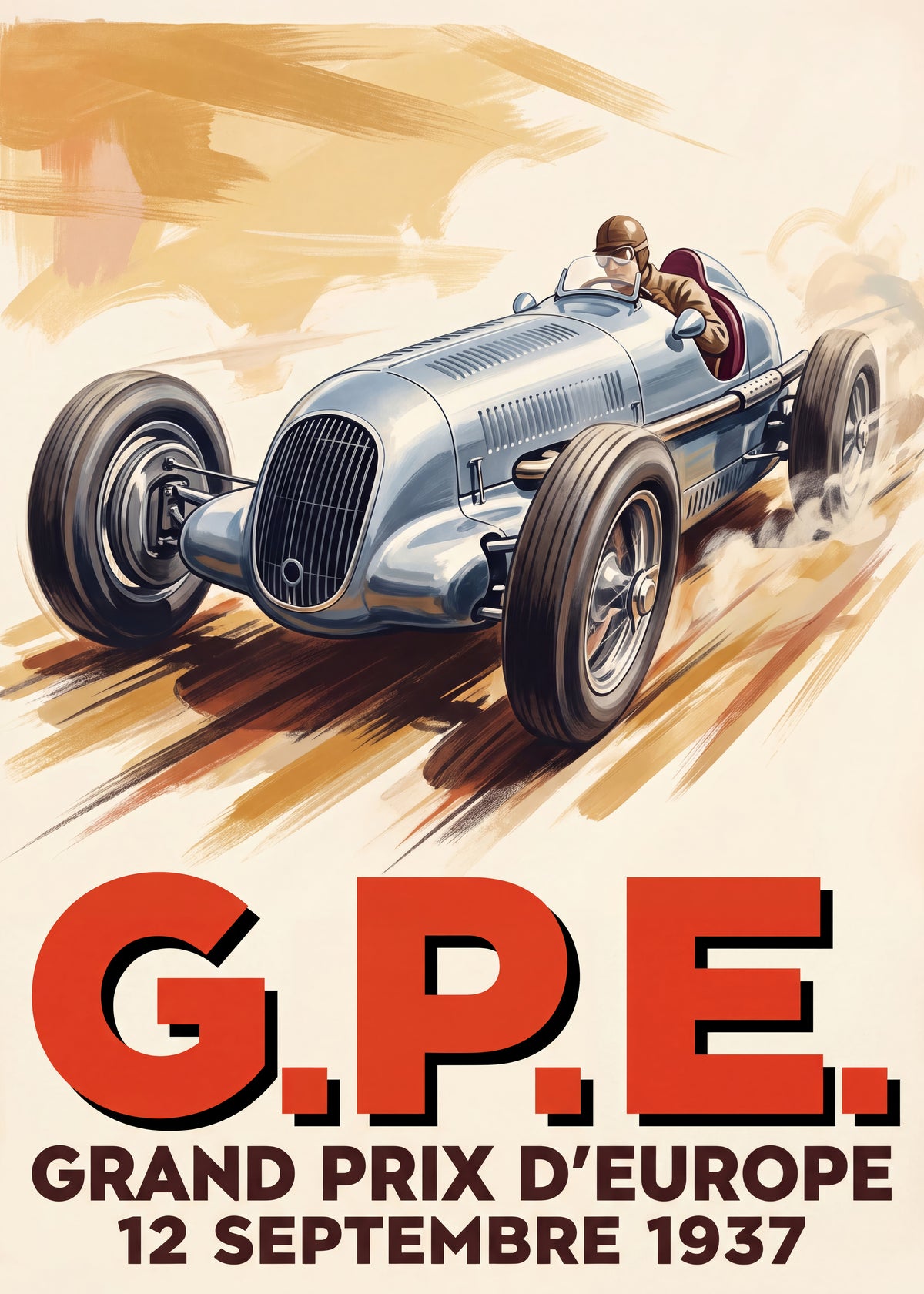 Grand Prix D_Europe Poster