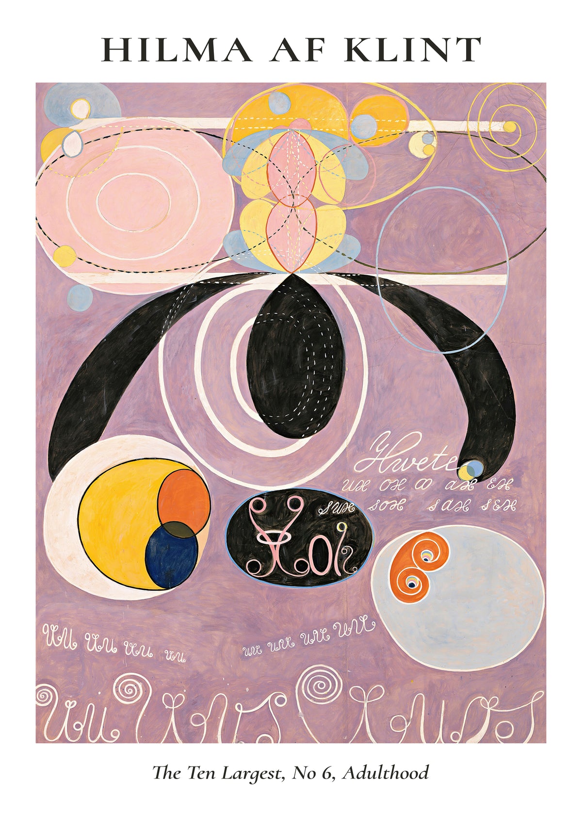 Hilma af Klint The Ten Largest No 6 Adulthood