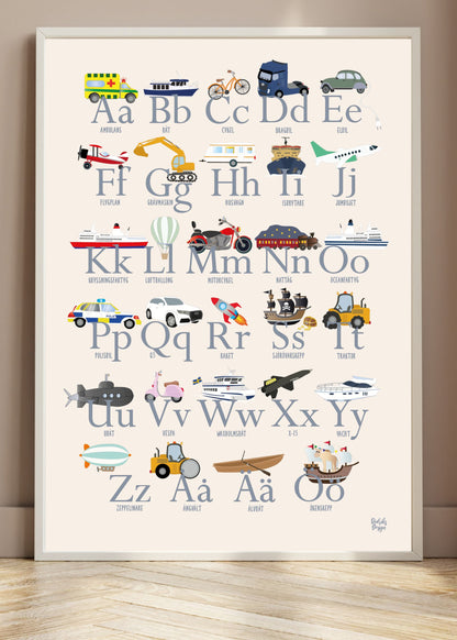 Fordon ABC poster