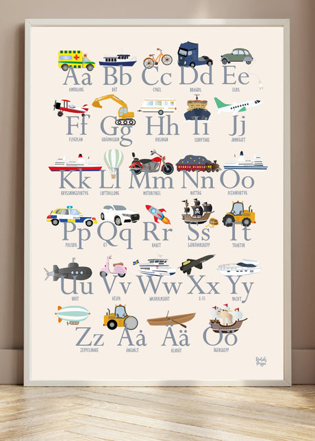 Fordon ABC poster
