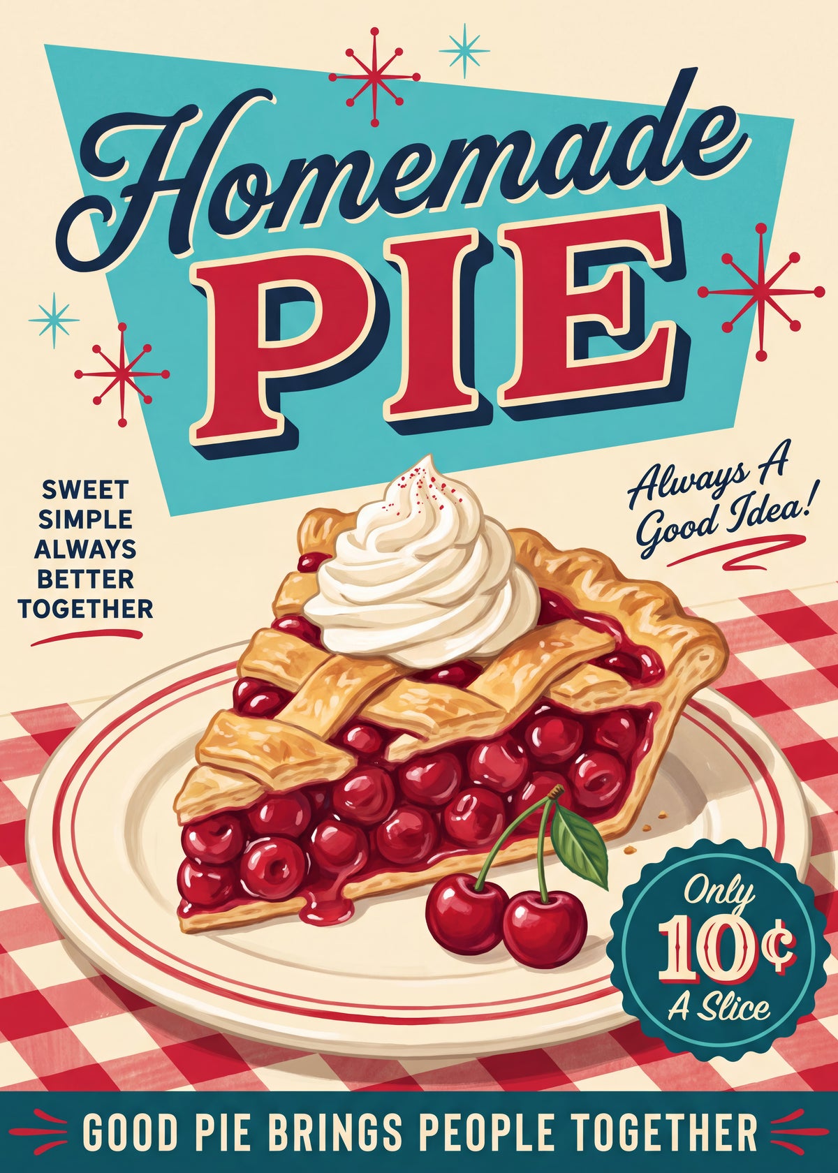 Homemade Pie Poster