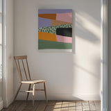 Collage abstract minimalism 02 Poster och Canvastavla