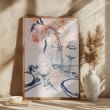 Tablestilllifeno1 Poster och Canvastavla