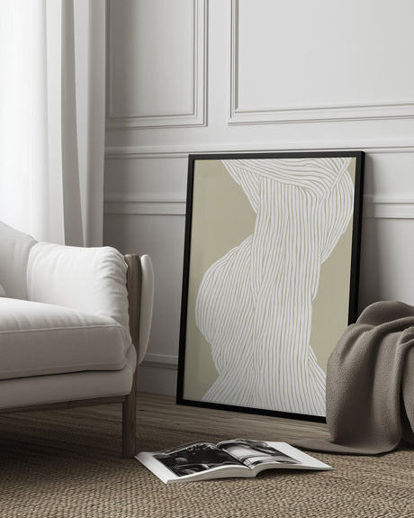 Fibers No 7 Poster och Canvastavla