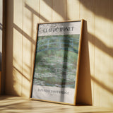 Japanese Footbridge 1899 Poster och Canvastavla