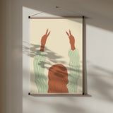 Peace Poster och Canvastavla