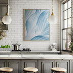 Icy Waves Poster och Canvastavla