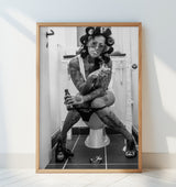 WC Poster och Canvastavla