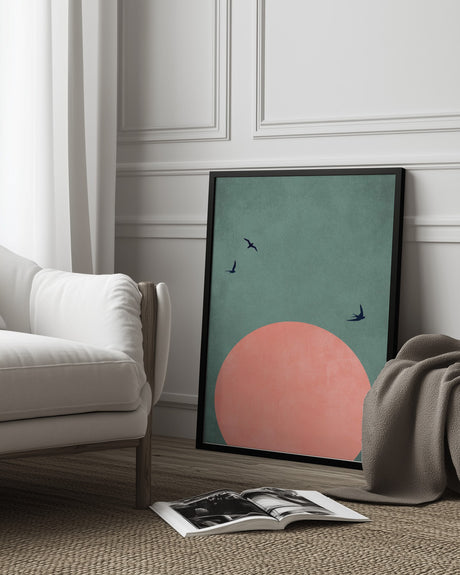 A Beautiful Day Poster och Canvastavla