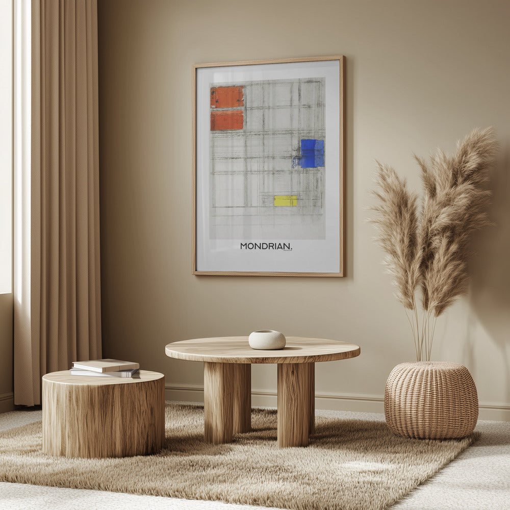 Study for a Composition Poster och Canvastavla