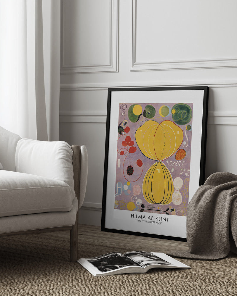 The Ten Largest No.7 Poster Poster och Canvastavla