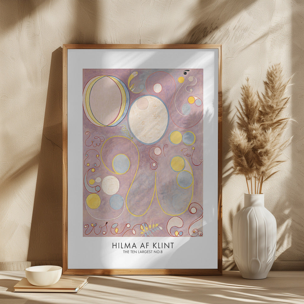 The Ten Largest No.8 Poster Poster och Canvastavla