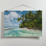 Turquoise Bay Poster och Canvastavla