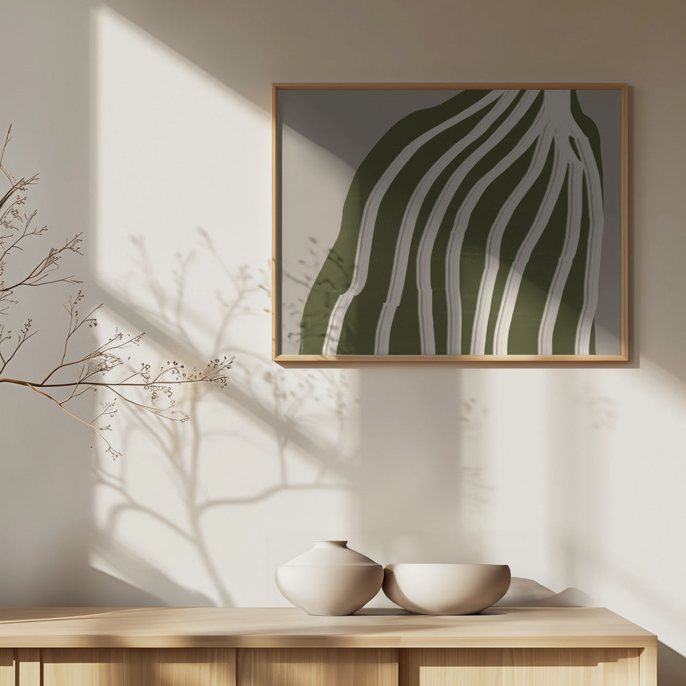 Modern Flower Poster och Canvastavla