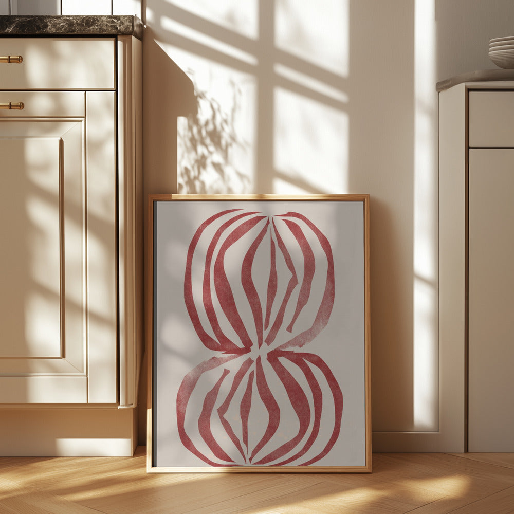 New Vase Line Art Poster och Canvastavla