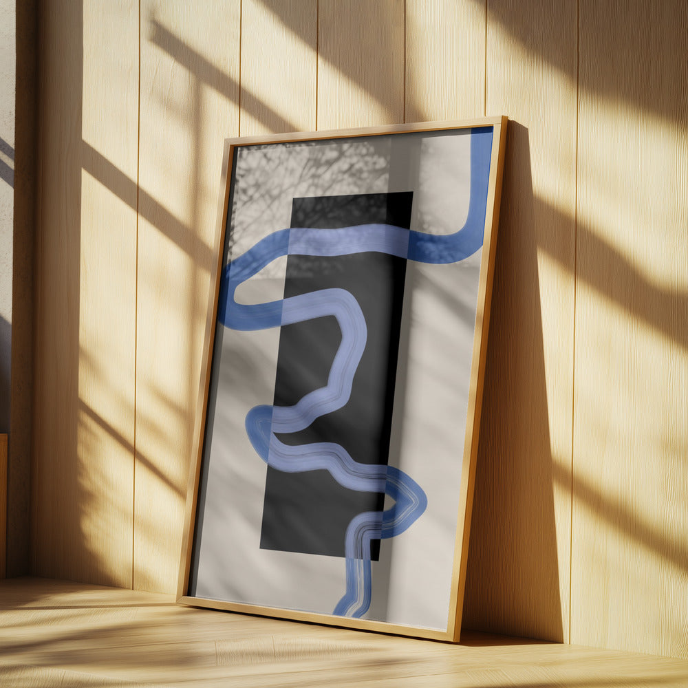 3x4 Aspectratio  Indigo42 Poster och Canvastavla