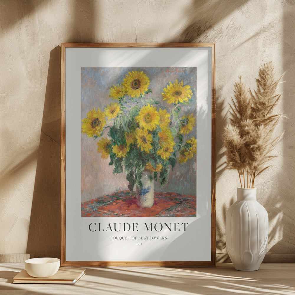 Bouquet Of Sunflowers Poster och Canvastavla