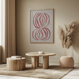 New Vase Line Art Poster och Canvastavla