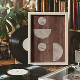 Geo Marble Poster och Canvastavla
