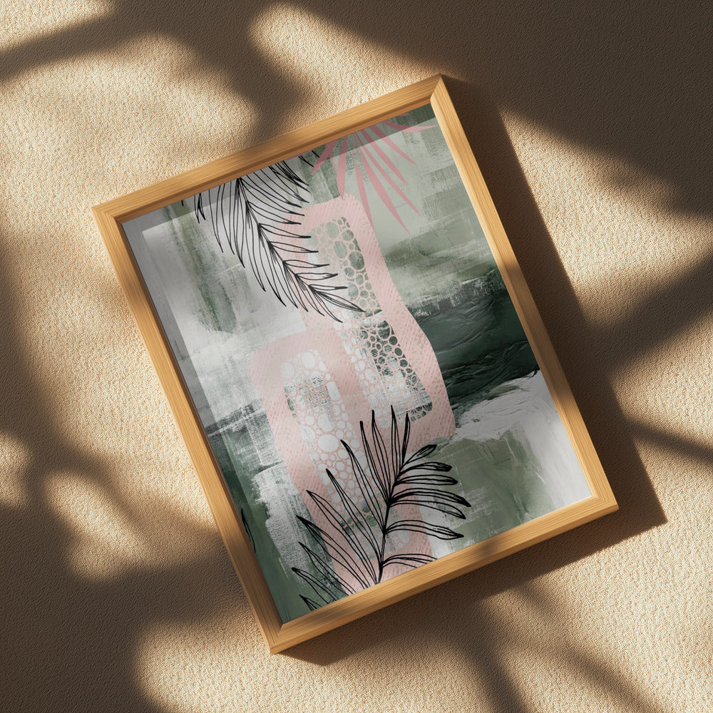 Verdant Blush 3 Poster och Canvastavla