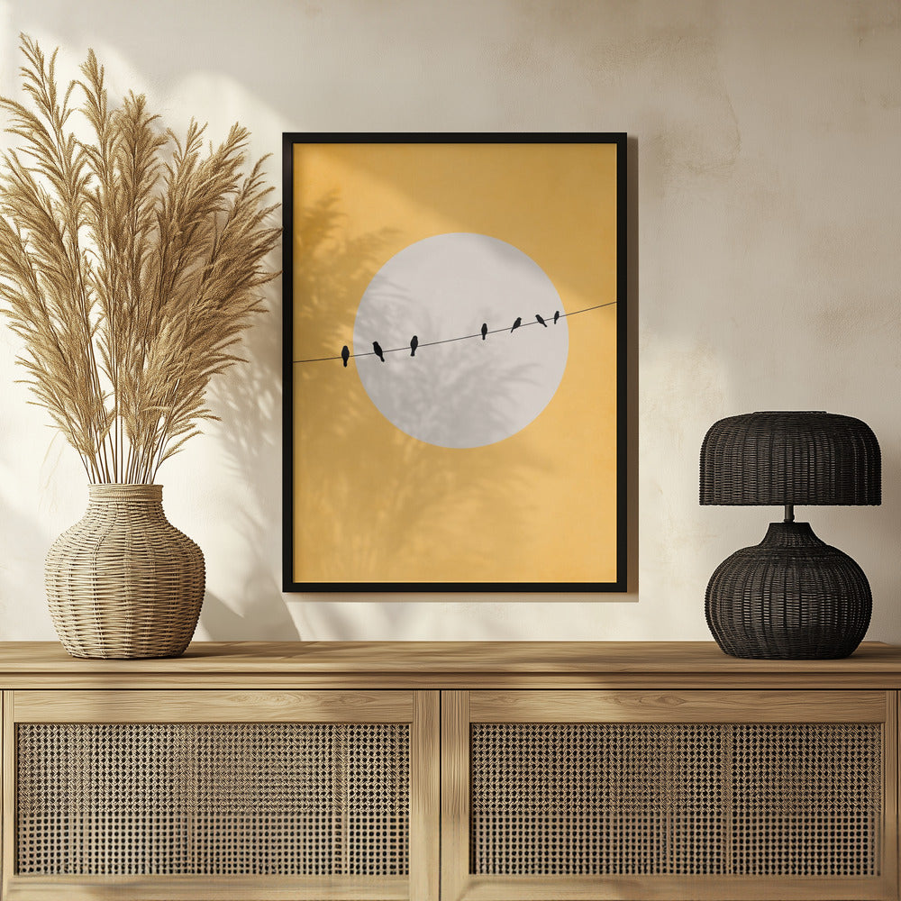Chirping and Chilling Poster och Canvastavla