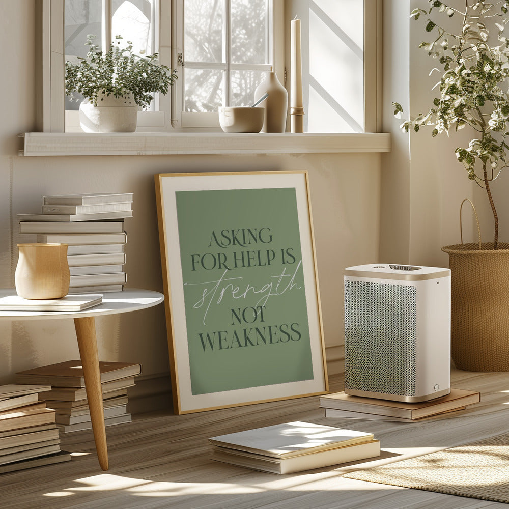 Asking Help Poster och Canvastavla