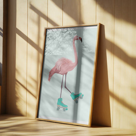 Flamingogo Poster och Canvastavla