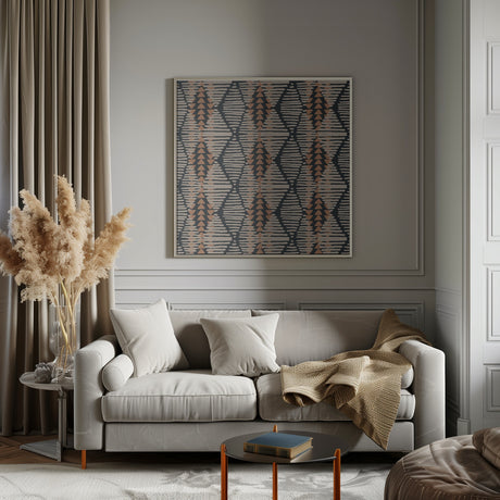 Boho Lines Poster och Canvastavla
