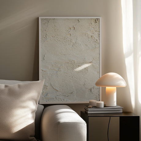 Beige Texture Poster och Canvastavla