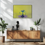 Dancing Drops Poster och Canvastavla