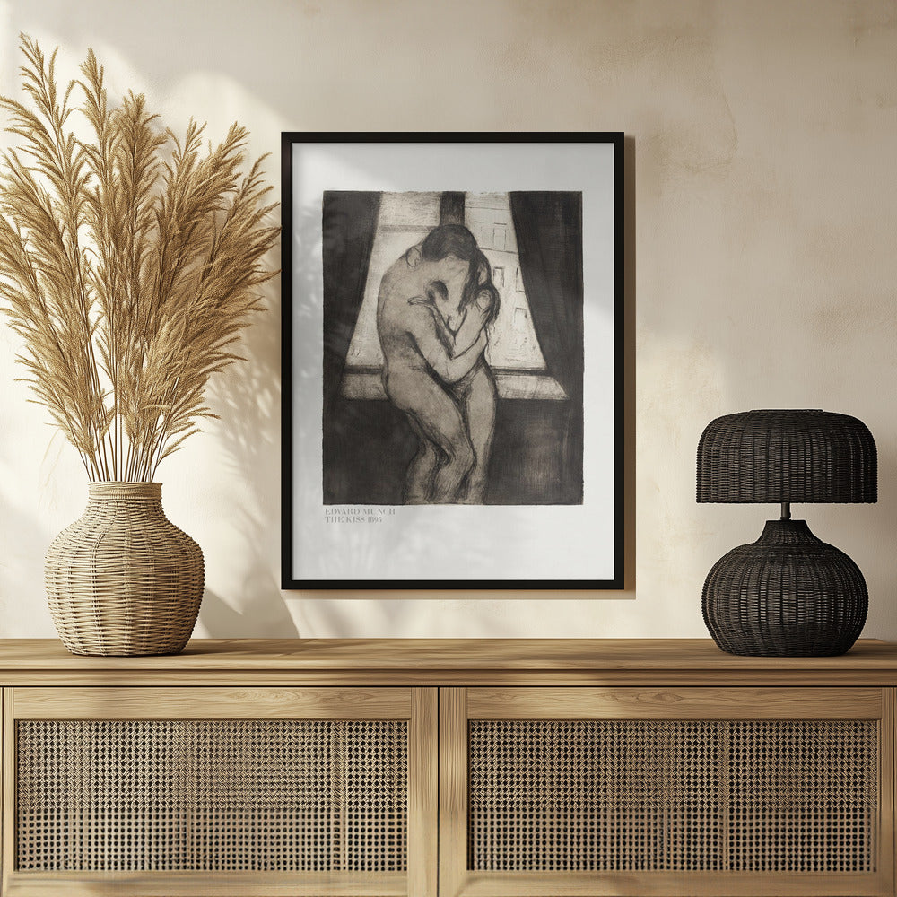 The Kiss 1895 Poster och Canvastavla