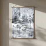 Concrete structure 17 Abstract painting mural Poster och Canvastavla