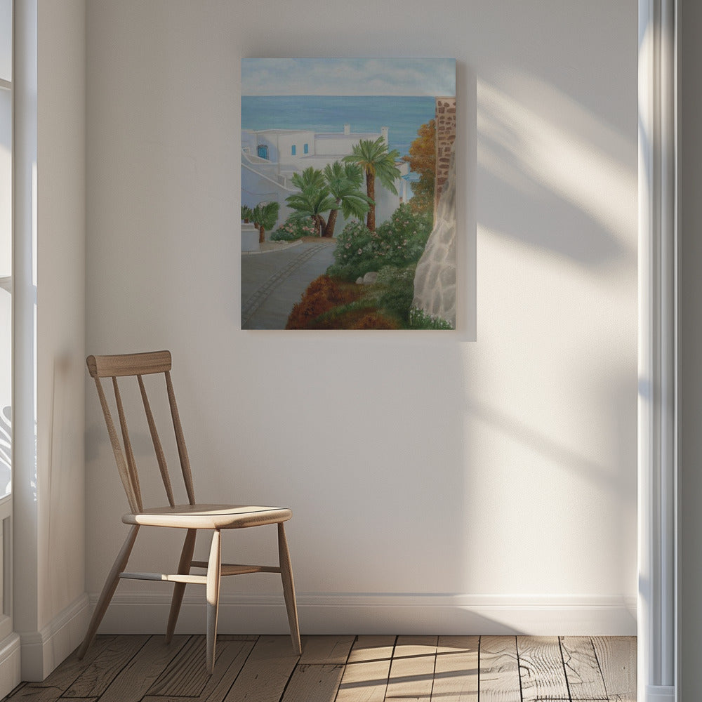 A Corner In San Jose Poster och Canvastavla