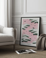 Pink Sky Poster och Canvastavla