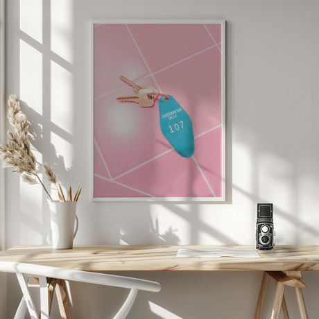 Motel Room Keys Poster och Canvastavla