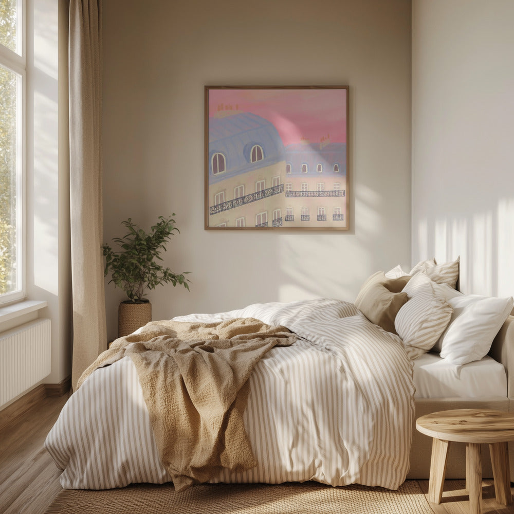 Paris, My Love Poster och Canvastavla