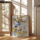 Gin and Tonic In the Afternoon Sun Illustration Poster och Canvastavla