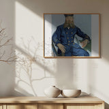 Portrait of the Postman Joseph Roulin (1888) Poster och Canvastavla