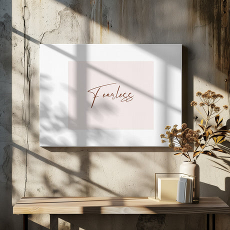 Fearless Poster och Canvastavla