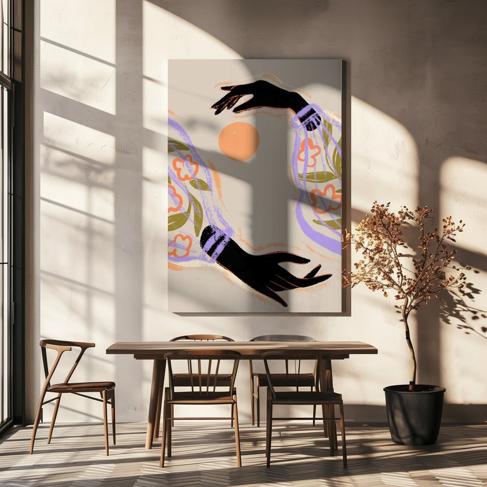 Embrace The Sun Poster och Canvastavla