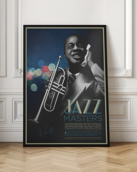 Legend Series- Jazz Poster och Canvastavla