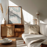 Abstracto Twist Poster och Canvastavla