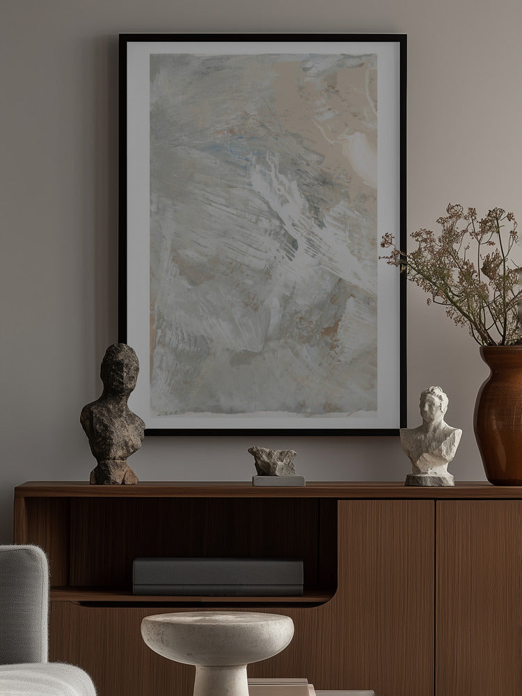 Textured Tides 1 Poster och Canvastavla