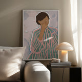 Woman Poster och Canvastavla