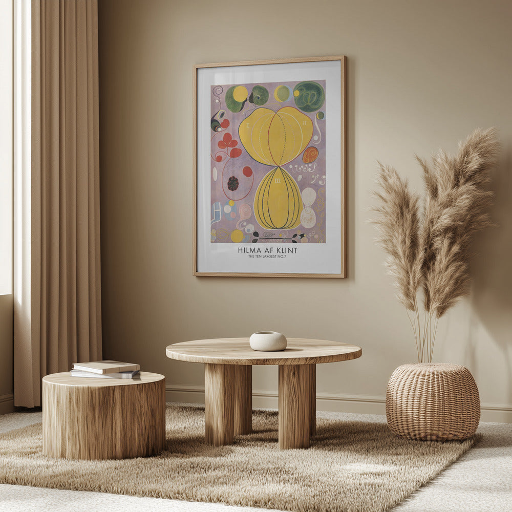 The Ten Largest No.7 Poster Poster och Canvastavla