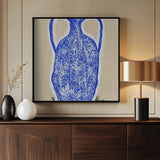 Big Blue Vase Poster och Canvastavla