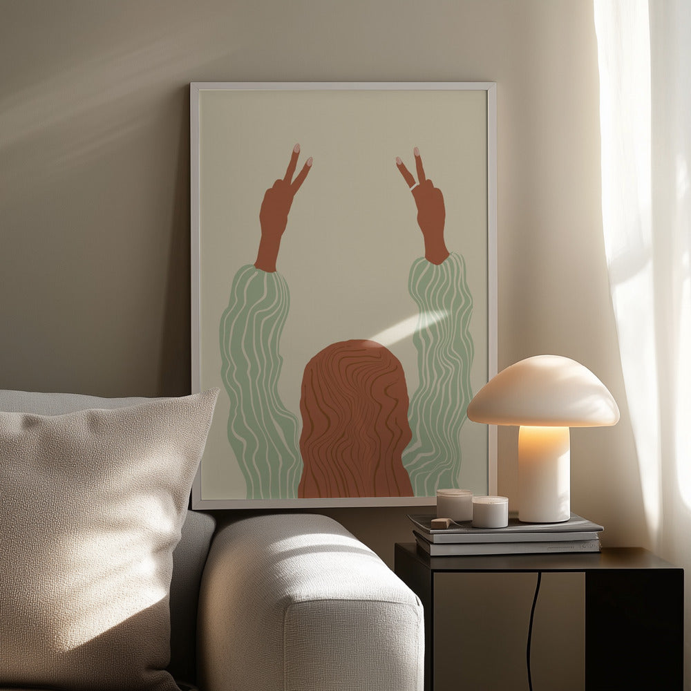 Peace Poster och Canvastavla